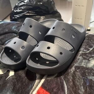 CROCS Dark Blue Slide Sandals